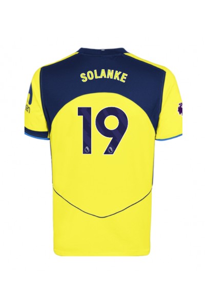 Tottenham Hotspur Dominic Solanke #19 Jalkapallovaatteet Kolmaspaita 2025-26 Lyhythihainen Tottenham Hotspur Dominic Solanke #19 Jalkapallovaatteet Kolmaspaita 2025-26 Lyhythihainen